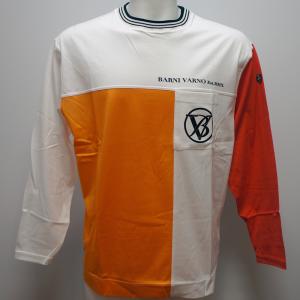 バーニヴァーノ 26 春夏 SS 新作 配色切り替え 長袖Tシャツ(L)BSS