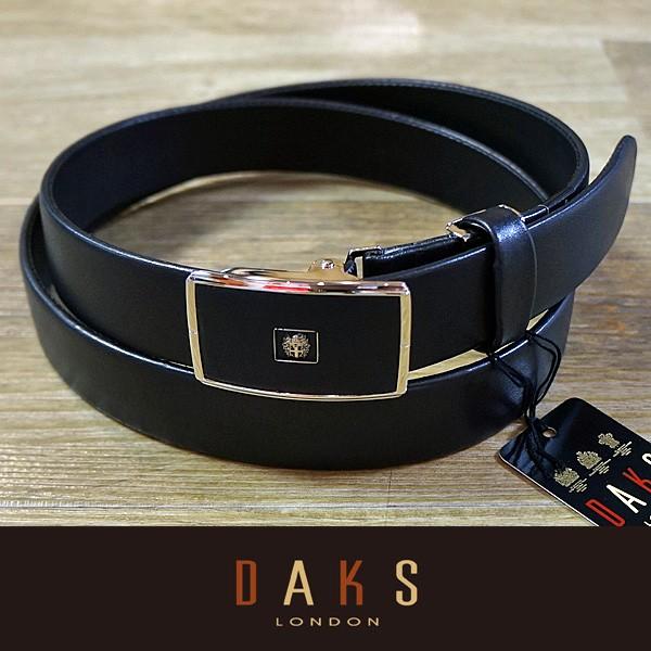 DAKS ダックス  ベルト バックル式 スライド式 牛革 袋縫無双仕立 DB35711-01 日本...
