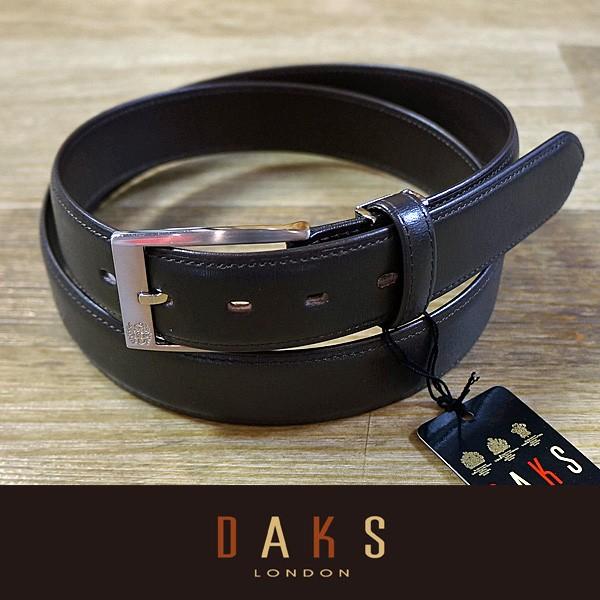 DAKS ダックス  ベルト 牛革 DB39910-02 日本製(父の日 ギフト)（ラッピング無料）