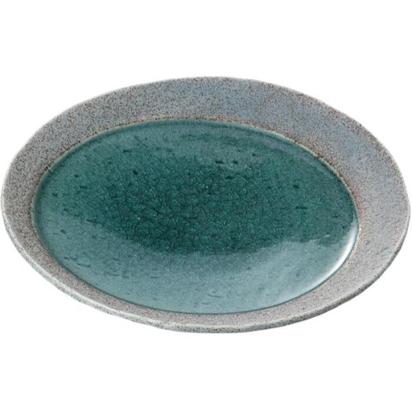 大皿 盛皿 盛り皿 月光丸波６．０皿 大きな皿 大きい プレート おしゃれ 日本製 美濃焼 食洗機対...