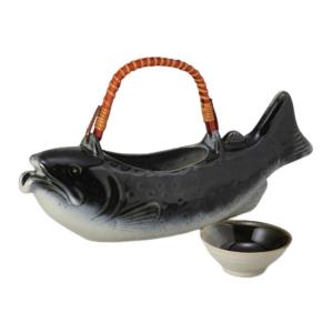 酒器セット 徳利 おちょこ セット 漆陶そう吉 十草根来（赤） 陶器 