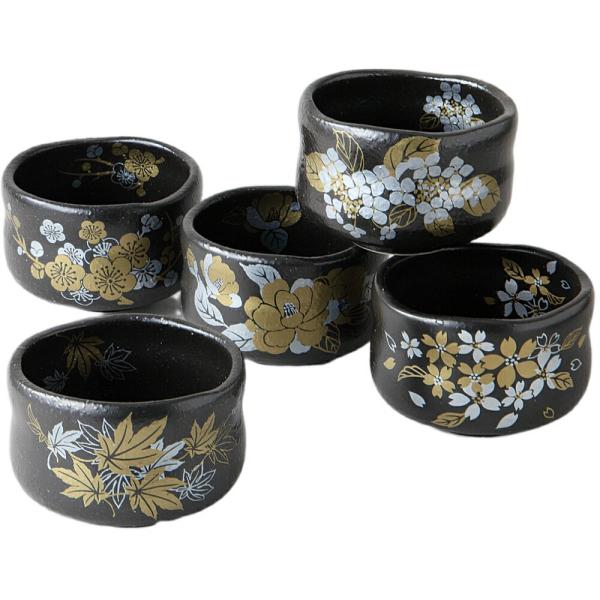 抹茶碗 抹茶茶碗 日本の四季 はんなり碗揃 陶器 美濃焼 日本製 抹茶椀 抹茶 matcha 茶碗 ...