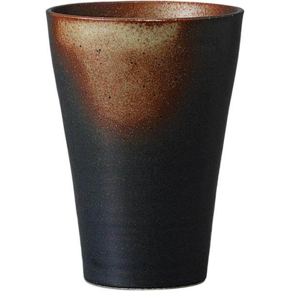 タンブラー ふとっちょタンブラー 伊賀備前吹 焼酎グラス フリーカップ ビールグラス 美濃焼 日本製...