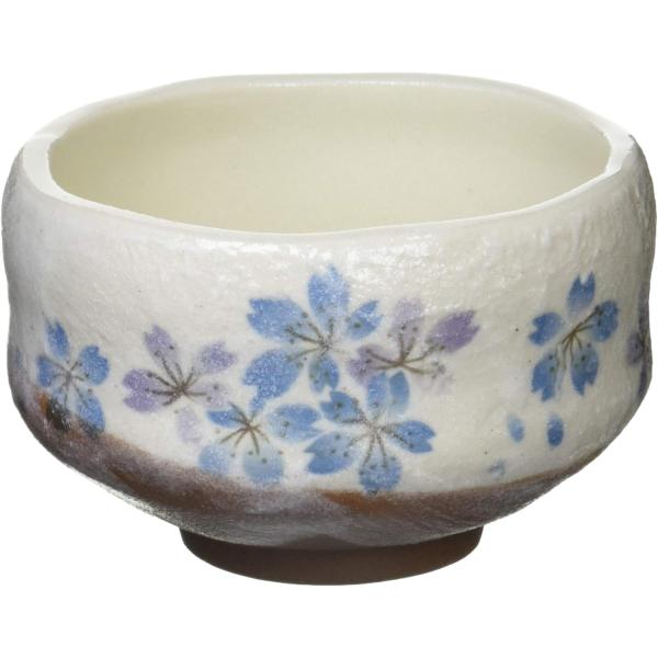 抹茶碗 抹茶茶碗 平安桜 ミニ抹茶 ブルー 陶器 美濃焼 日本製 抹茶椀 抹茶 matcha 茶碗 ...