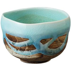 水指、染付、曽根幸風作、ほり23番 水指、染付、曽根幸風作、ほり23番