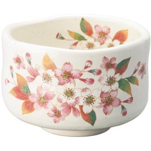 抹茶碗 抹茶茶碗 粉引桜野点抹茶碗 陶器 美濃焼 日本製 食洗機対応 抹茶椀 抹茶 matcha 茶碗 茶器 茶道具 茶道 陶器 おしゃれ