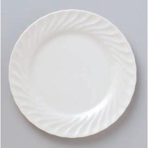 洋食器 プレート 丸皿  エルウェア ウェーブ ３１cm大皿 皿 白 ホワイト 食器