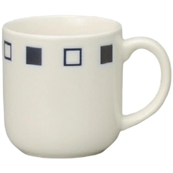 マグカップ クリームスクエアブルー 美濃焼 日本製