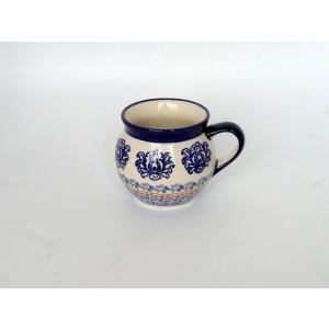 ポーランド食器 取手付スープカップ KK02 ポーリッシュポタリー