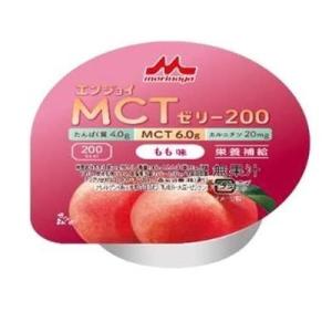 エンジョイ MCTゼリー200 もも味 72g×12個 655614 クリニコ