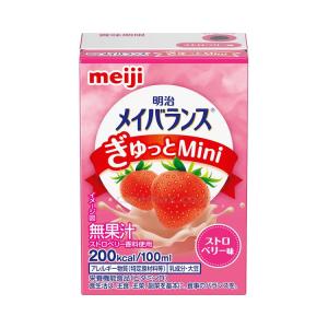 明治 メイバランス ぎゅっとMini ストロベリ...の商品画像