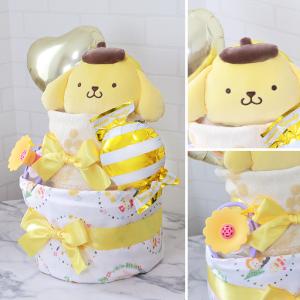 出産祝い おむつケーキ サンリオ ハグハグポム...の詳細画像2
