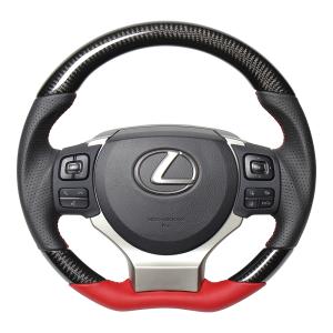9月末入荷予定）レクサス NX/IS/RC/CT用ドライカーボン製ステアリング