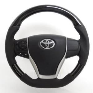 REAL(レアル) ステアリング ハリアー(60系) ウッドコンビ ガングリップ