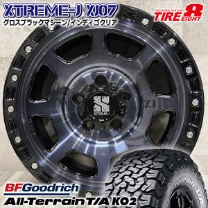 即納 デリカD:5 エクストレイル 225/70R16 BFGoodrich KO2 XTREME-J XJ07 16×7.0J+35 5/114.3 BKIC グッドリッチ タイヤホイール4本セット｜alert7030senior