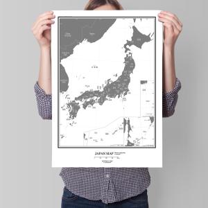 029 200 日本地図 ポスター インテリア...の詳細画像5