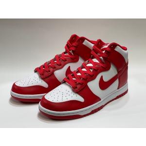 NIKE DUNK HI RETRO ナイキ ダンク ハイ レトロ DD1399-106 'Championship White and Red' WHITE/UNIVERSITY RED｜aletta