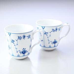 ロイヤルコペンハーゲン ブルーフルーテッド プレイン