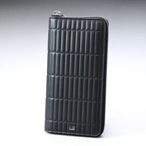 ダンヒル dunhill 長財布 財布 メンズ ラウンドファスナー ROLLAGAS ローラガス ブラック 22F2180RA001