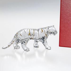 バカラ クリスタルフィギュア 2021AW ゾディアック 2022年 令和4年 干支 寅 トラ クリア オブジェ インテリア 置物 2814611