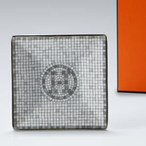 HERMES（エルメス） トレー PM モザイク 24 プラチナ Mosaique 11089p