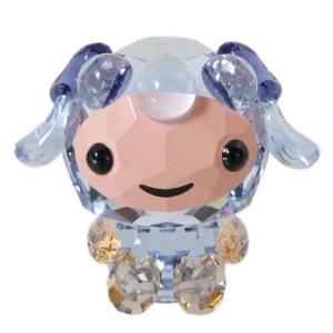 スワロフスキー クリスタルフィギュア 干支 十二支 未 Sincere Sheep シープ 羊 5302560 インテリア オブジェ 置物