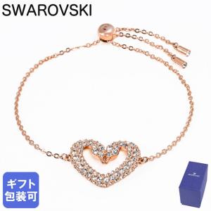 スワロフスキー SWAROVSKI ブレスレット レディース Una ハート ローズゴール 5628658｜alevelshop