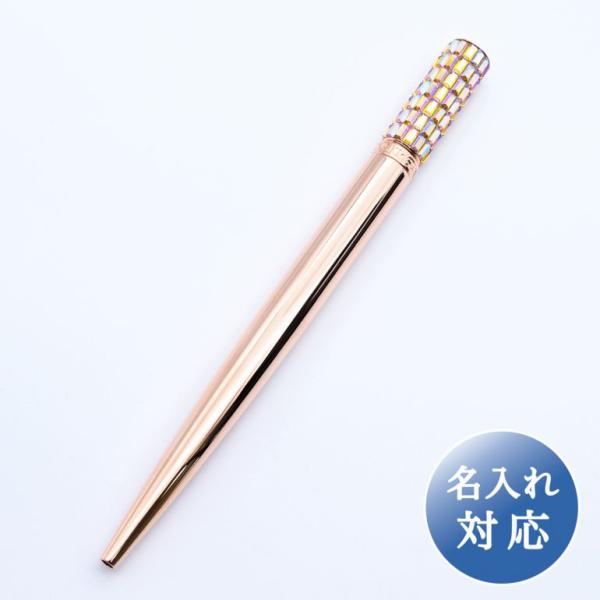 スワロフスキー SWAROVSKI ボールペン LCT002 ローズゴールド×イエローゴールド 56...
