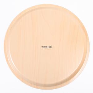 マリメッコ トレイ お盆 丸盆 31cm Si...の詳細画像3