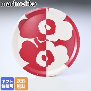 marimekko（マリメッコ） トレイ お盆 丸盆 31cm Mini Unikko ウニッコ
