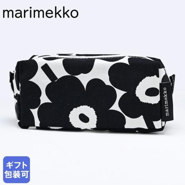 マリメッコ 小物入れ コスメポーチ 化粧ポーチ 旅行ポーチ ペンケース ウニッコ ブラック ベージュ...