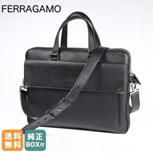 フェラガモ Salvatore Ferragamo サルヴァトーレフェラガモ ビジネスバッグ ブリーフケース メンズ ブラック 745527 240378 002｜alevelshop