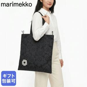 マリメッコ トートバッグ 買い物袋 ショルダートート Metka メトカ ミニ ウニッコ ブラック 95333 095333 990 A4サイズ収納可能 北欧雑貨 北欧デザイン
