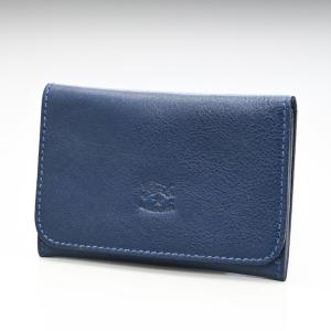 イルビゾンテ カードケース 名刺入れ メンズ レディース バケッタレザー NAVY ネイビー C0470 P 866 メール便可