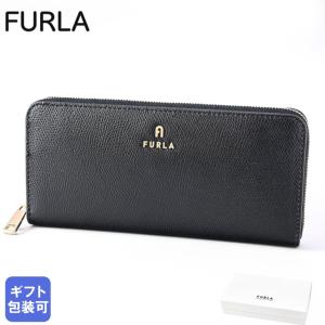 フルラ ラウンドジップ 長財布 WP00322 カメリア ミネラルグリーン