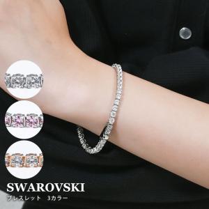 スワロフスキー SWAROVSKI ブレスレット 全3種 Matrix Tennis bracelet マトリックス テニス ブレスレット