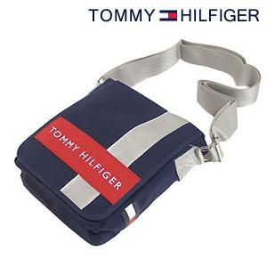 トミーバッグバックTOMMY HILFIGER トミーヒルフィガー バッグ ミニメッセンジャーバッグ ネイビー×レッド  斜めがけ L500078-467 カメラバッグ
