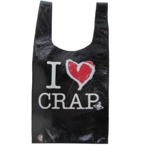 ヴィヴィアンウエストウッド ショルダーバッグ ブラック 42040053 I LOVE CRAP BK｜alevelshop