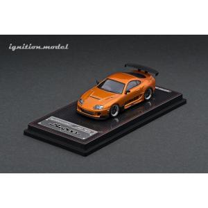☆9月新製品☆ 【ignition model】 1/64 Toyota Supra (JZA80) RZ Orange Metallic GReddy Ver.の商品画像