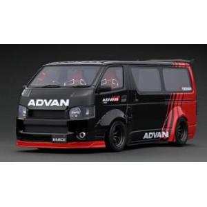 8/28 ignition model 1/18 TSD WORKS HIACE Black/Redの商品画像