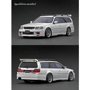 ignition model 1/18　Nissan STAGEA 260RS (WGNC34) Pearl White｜alex-kyowa