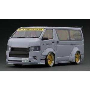 ignition model 1/18 T・S・D WORKS HIACE Gray