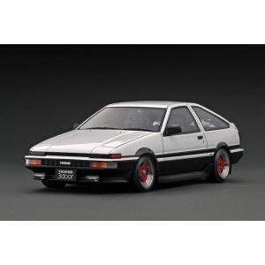 11/ignition model 1/18 Toyota Sprinter Trueno 3Dr GT Apex (AE86) White/Black ※AD-Wheelの商品画像