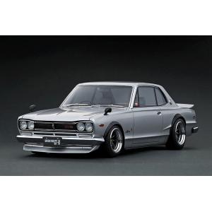 9/22 予約締切 ignition model Nissan Skyline 2000 GT-R (KPGC10)  Silver (1/18 Scale)