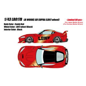 9/7 ※ 【EIDOLON】 1/43 LB WORKS GR Supra (LD97 wheel) キャンディ