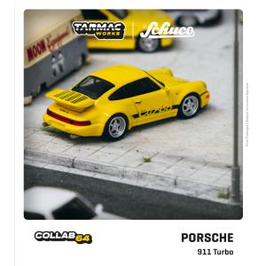 2/TARMAC WORKS 1/64 Porsche 911 Turbo Yellowの商品画像