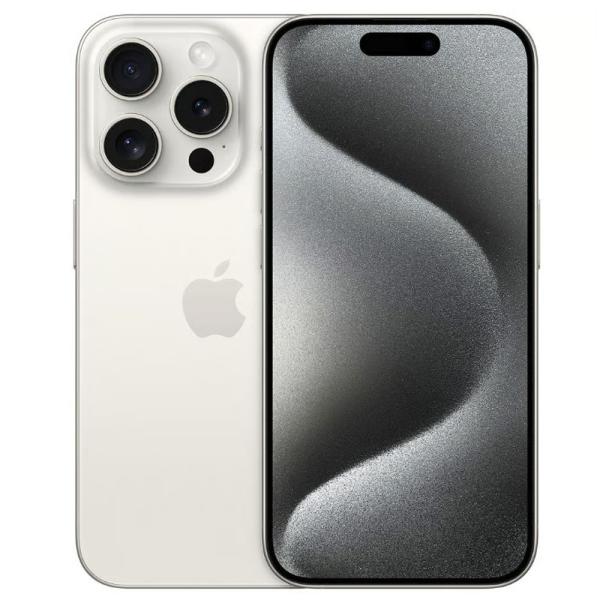 Apple iPhone15 Pro SIMフリー 128GB ホワイトチタニウム■BT最大容量90...
