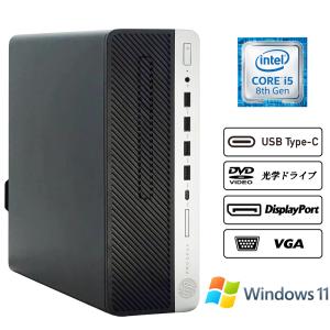 デスクトップ hp ProDesk 600 G4 SFF Core i3-8100 3.6GHz 8GB 256GB