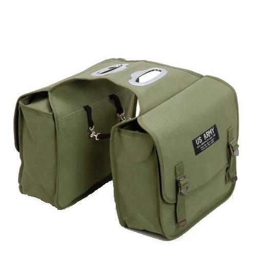 USアーミーバッグ■ US ARMY サイドバッグ （サドルバック） カラー：カーキ 20L 新品