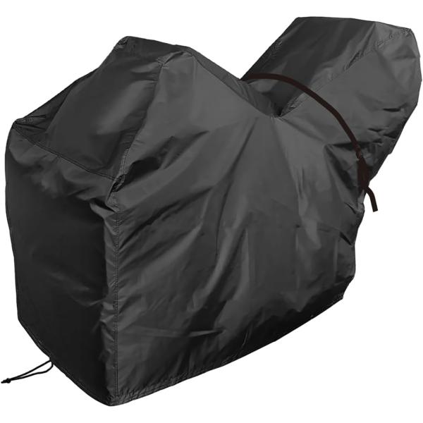 OSS ファスナー付き除雪機カバー 汎用ホディーカバー 【Mサイズ】ブラック 丈夫なオックス素材 新...